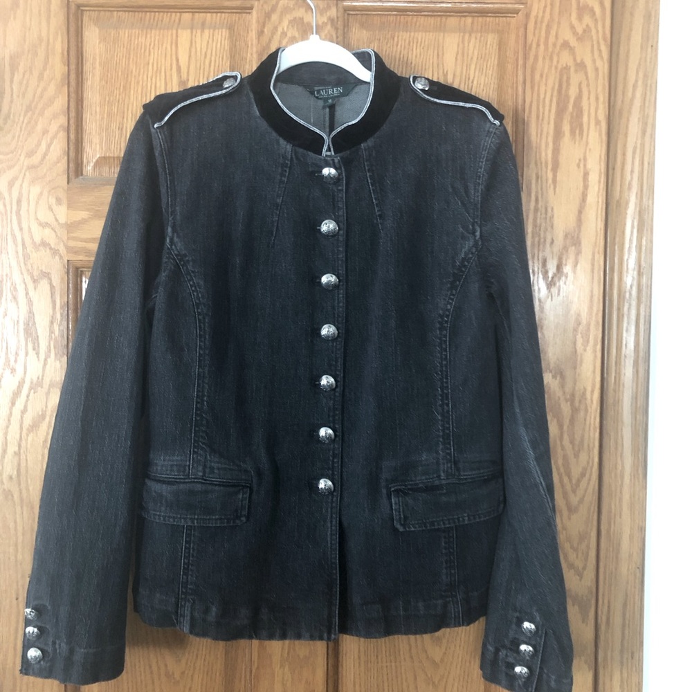 New, Vintage Lauren Ralph Lauren Jean Jacket, Size 12
